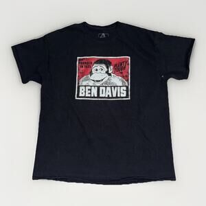 Vintage Ben Davis Gorilla Logo T-Shirt Black XL 23x28 Workwear Streetwear Tee